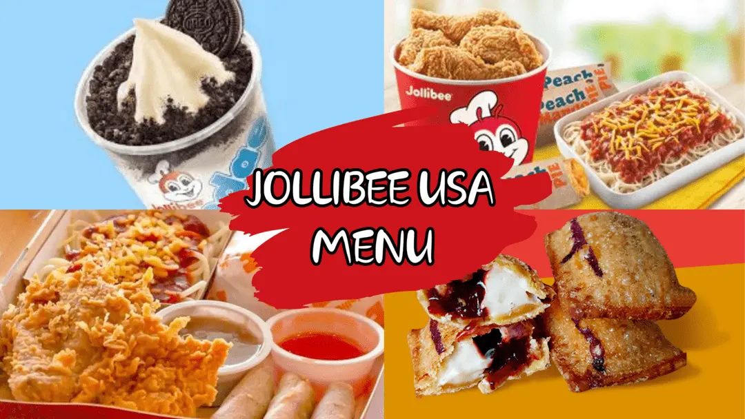 Jollibee USA Menu with Updated Price List 2025